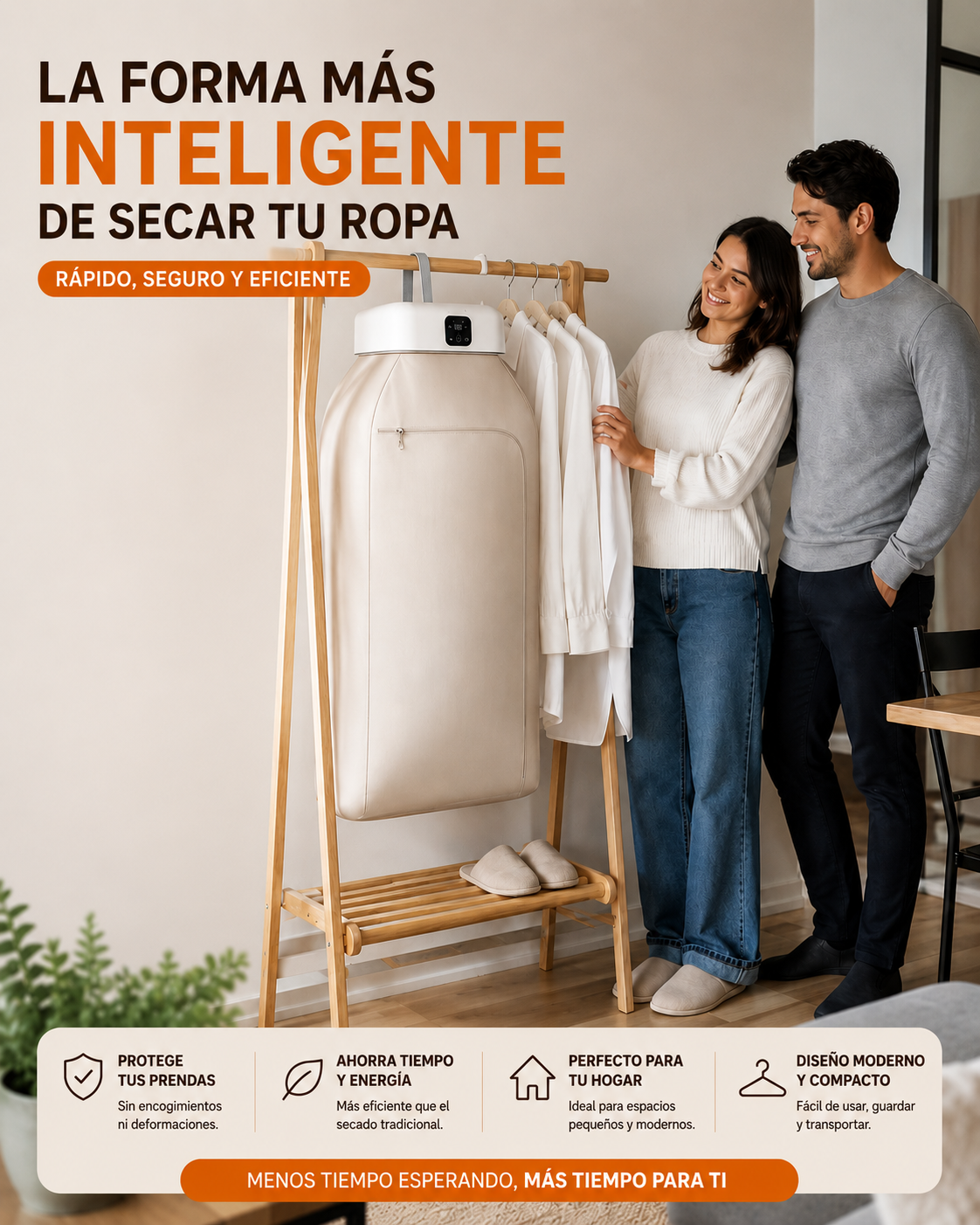 Secadora Ropa Portatil- #1 en Calidad