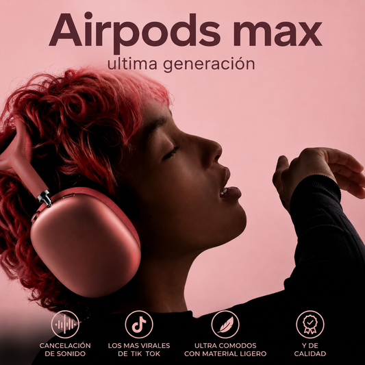 Audífonos AirPods Max Diseño Ergonómico 🎧